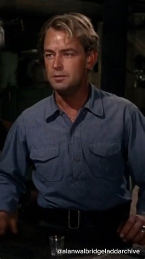 Shane (Alan Ladd) goes up against Ryker (Emile Meyer) in Shane (1953)