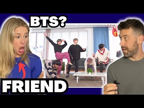 My Friend Reacts to BTS (First Reaction)