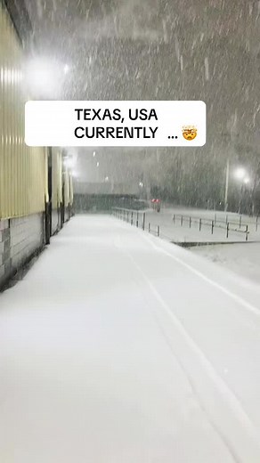 Snowstorm in Texas: Incredible Scenes of Winter Wonderland