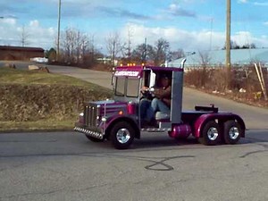 golf cart semi truck build #1