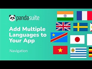 Add Multiple Languages to Your App | PandaSuite Tutorial