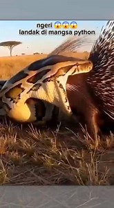 Mampus kau python 😱😱😭😭😭 #fyp #animal #vidioviral #rescue #wildlife | Cep Kur