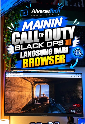 Cara Main Call of Duty Black Ops Langsung dari Browser!