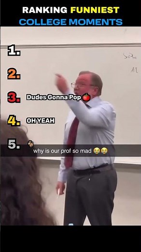 Ranking Funniest College Moments 😂