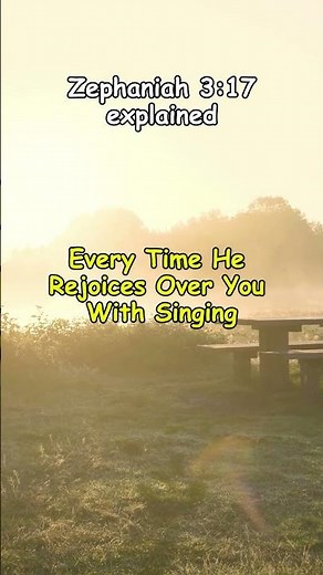 ZEPHANIAH 3 verse 17 EXPLAINED #bible #bibleverse #verseoftheday #dailybibleverse