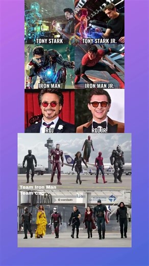 Tony Stark vs Tony Stark Jr. Marvel Meme #marvel #marvelmemes #ironman #spiderman#ytshorts