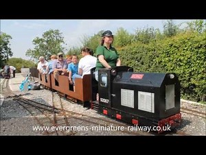 The closed Evergreens Miniature Railway