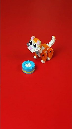 LEGO Creator 3-in-1 ORANGE CAT 🐱 Speed Build | Part 1 🚀 Set 30714