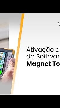 Ativação da licença do software Magnet Tools