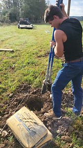 13K views · 21 reactions | Digging post holes | Home Improvement | Facebook