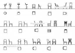 Autocad Chair Block Free Download