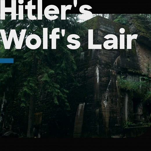 A look at the make-up of Hitler's Wolf's Lair. 🧱 | Discovery Channel UK