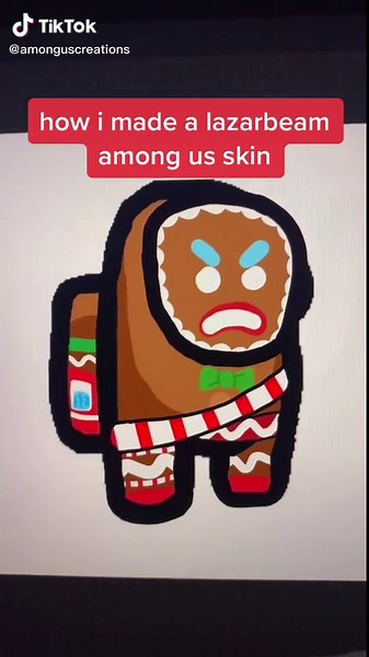 Creating a Lazarbeam Among Us Skin: Part 2 | Drawing Tutorial