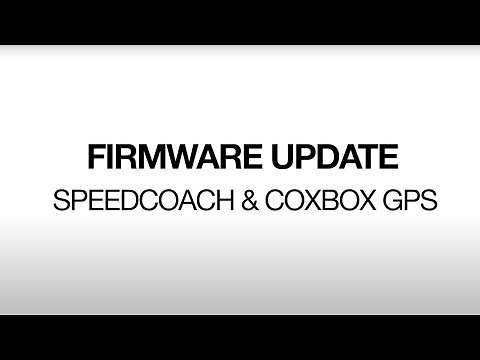 NK SpeedCoach | How to Update Your Firmware on SpeedCoach GPS & CoxBox GPS