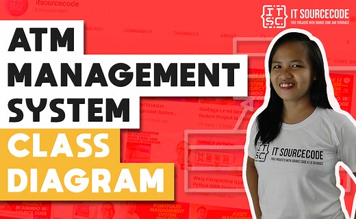 ATM System Class Diagram | UML