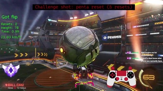 I finally scored challenge shot no. 1 after 6 days of trying!