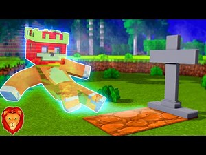THE GHOST OF LEON PICARON 🦁👻 IN MINECRAFT | LEON WORLD #33 🦁 LEON PICARON