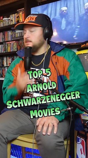 The Top 5 Arnold Schwarzenegger Movies of All Time. Drop your top 5 below 👇 #80s #90s #Movies #Nostalgia #Top5 | Super Retro Podcast