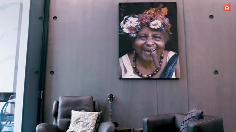 A Modern Bauhaus-Style Villa With A Car Lift That Disappears Into The Ground