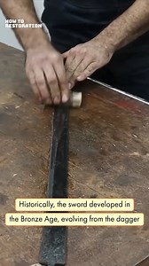 1.4K views · 17 reactions | Restoring a 100 Years Old Sword #restoration #restorationproject #restorationjourney #SwordRestoration #AntiqueSword #BladeRestoration #RestoredAntique #viralreel #reel | Machinery Matters | Facebook