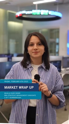 UTSC The BRIDGE on Instagram: "This week’s Market Wrap Up is delivered by Mualla🌟 Mualla’ Bio: Hello everyone! I am Mualla, a second-year BBA student specializing in Strategic Management. I am also a FLIP mentor, where I support first-year BBA students. Outside academics, I hold black belt in Taekwon-do, love meeting new people, and enjoy learning new languages!"