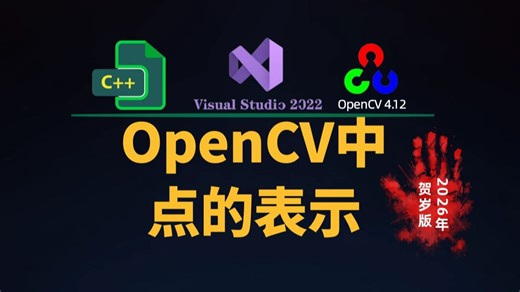 013 OpenCV中点的表示