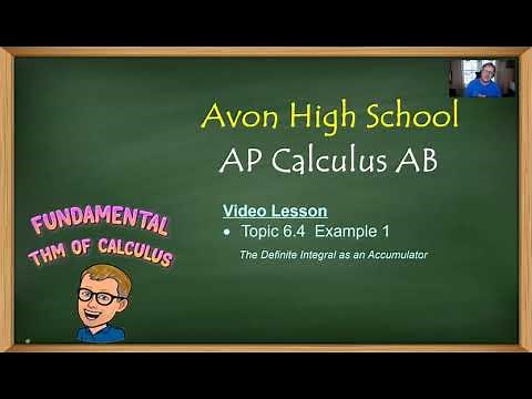 Avon High School - AP Calculus AB - Topic 6.4 - Example 1