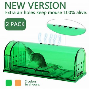 Mouse Trap Humane Live Indoor Outdoor Catcher Rat Vermin Rodent Cage Pest No Kil  | eBay UK