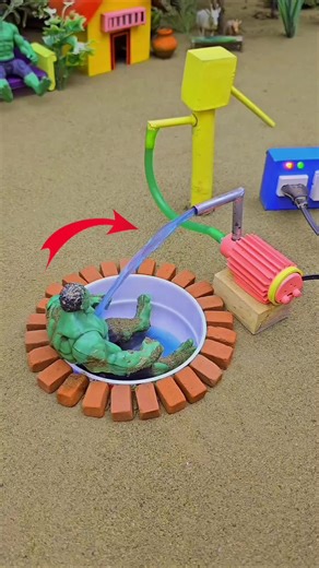 Mini Water Pump DIY Tractor Project