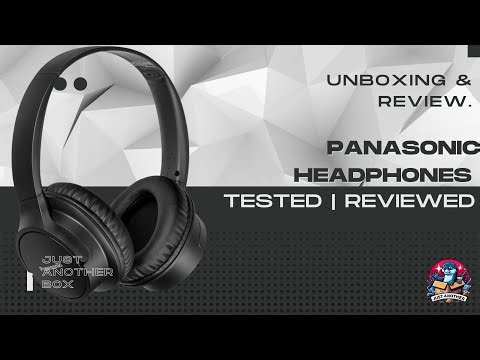 Panasonic Bluetooth Over Ear Headphones – 50 Hour Battery Life, Lightweight,