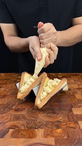 1.4M views · 22K reactions | Egg Sandwich 索 . . . . #asmr #Food #cooking #reels #short | Not A Cook | Facebook