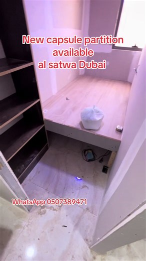 New Capsule Partition Available in Al Satwa, Dubai