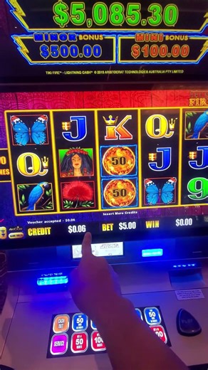 Playing a high limit slot for only 6 cents