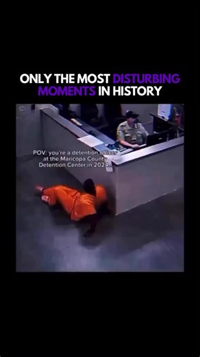 Most Disturbing History on Instagram: "In April 2024, inmate Justin Avery, who was already in custody for multiple sexual assaults near Arizona State University, committed a shocking assault inside the Maricopa County Intake & Transfer facility in Phoenix. Security footage showed Avery crawling on his hands and knees across the floor of a holding area around 4 a.m., taking advantage of a blind spot to move from the men’s section into the women’s area. He approached a sleeping female detainee and