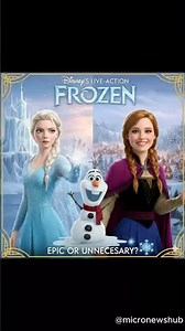 Disney's Next Big Remake: The Frozen Magic Goes Live? 😱❄️”