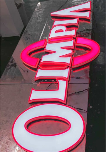 Do you know what is the new and popular signage technology at China? #signagedesign #signage #ledneon #ledlight #signature