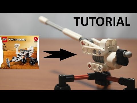 How to Build an Artillery Cannon from LEGO 30682: Alternative Model