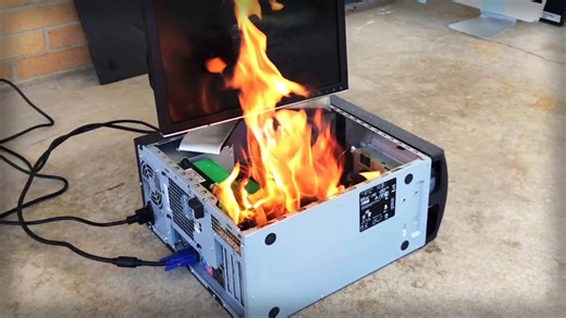 When you set the graphics too high