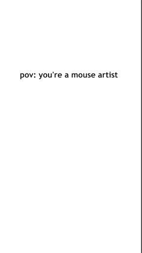 Schai on Instagram: "yes yes, i draw with my computer mouse (no, my wrists don’t hurt lol) #digitalart #mouseartist #fyp #axolotl #pov"