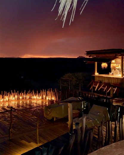 Valérie Messika on Instagram: "Back in the inspiring land of Namibia. Its powerful landscapes, raw materials, and unique colors always remind me of what truly matters. Here, wild beauty meets the glow of the night sky, which inspired our new @messika High Jewelry collection, Terres d’Instinct, and the Incandescence necklace. This piece captures my interpretation of the radiant and ardent shimmer of the Namibian sky during the sunset 🧡🩷"