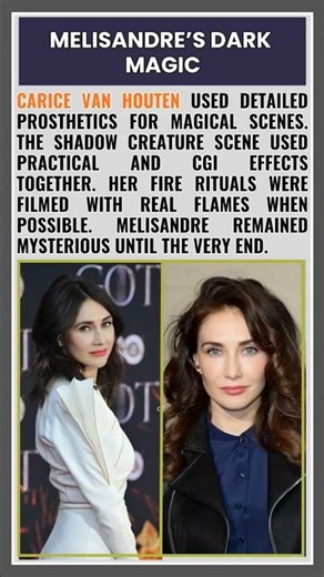 🔥 Melisandre’s Dark Magic Revealed 😱 | Carice van Houten | Game of Thrones