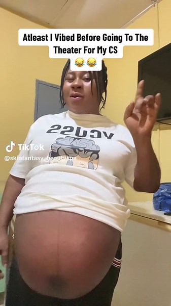 I had to vibe to this sound just to ginger myself ahead of my CS…The load no be small thing but God made it easy🙏 #dancing #pregnanttiktok #preganancyjourney #pregnancy