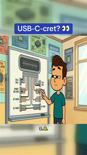 Think USB-C is the universal solution we were promised? Think again! 🤔 Here's why this 'standard' isn't as standard as you think and how it's causing more confusion than convenience 💸 #ExplainedLikeYoureFive #TechScam #USBCTruth