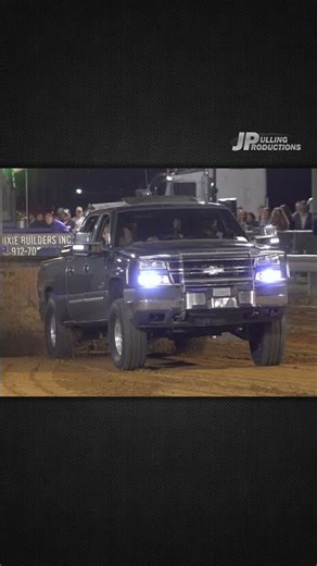 "Bent Tie Rods" Chevy Truck pulling at the 2026 Spring ABAC AET Truck Pull during Amateur Night!