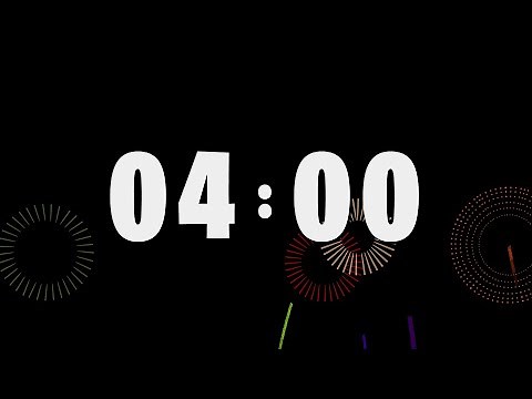 4 Minute Timer (Firework Show)