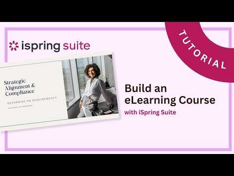 How to Build an Interactive eLearning Course with iSpring Suite | Step-by-Step Tutorial #iSpring
