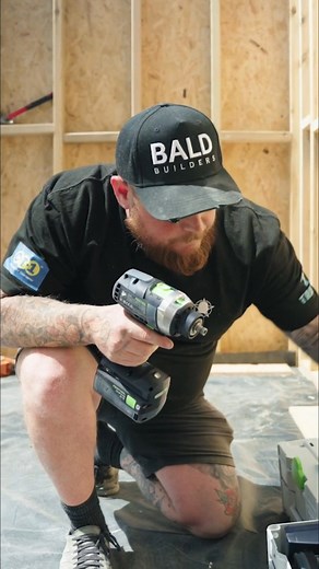 Sam from The Bald Builders is putting our TPC 18 cordless percussion drill to the ultimate test! 💪🔨 Want to know what blew him away? Crank up the volume and find out! 🔊💚 #festooluk #powertools #constructionsite #cordlesstools #drill | Festool