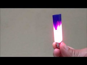 How to make an LED Resin crystal keychain