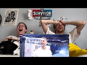 CM PUNK RETURNS REACTION!!! WWE Survivor Series WarGames 2023