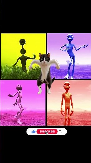 Alien Dance full colors challenges #13 #coffindance #elchombo #aliendance #funny